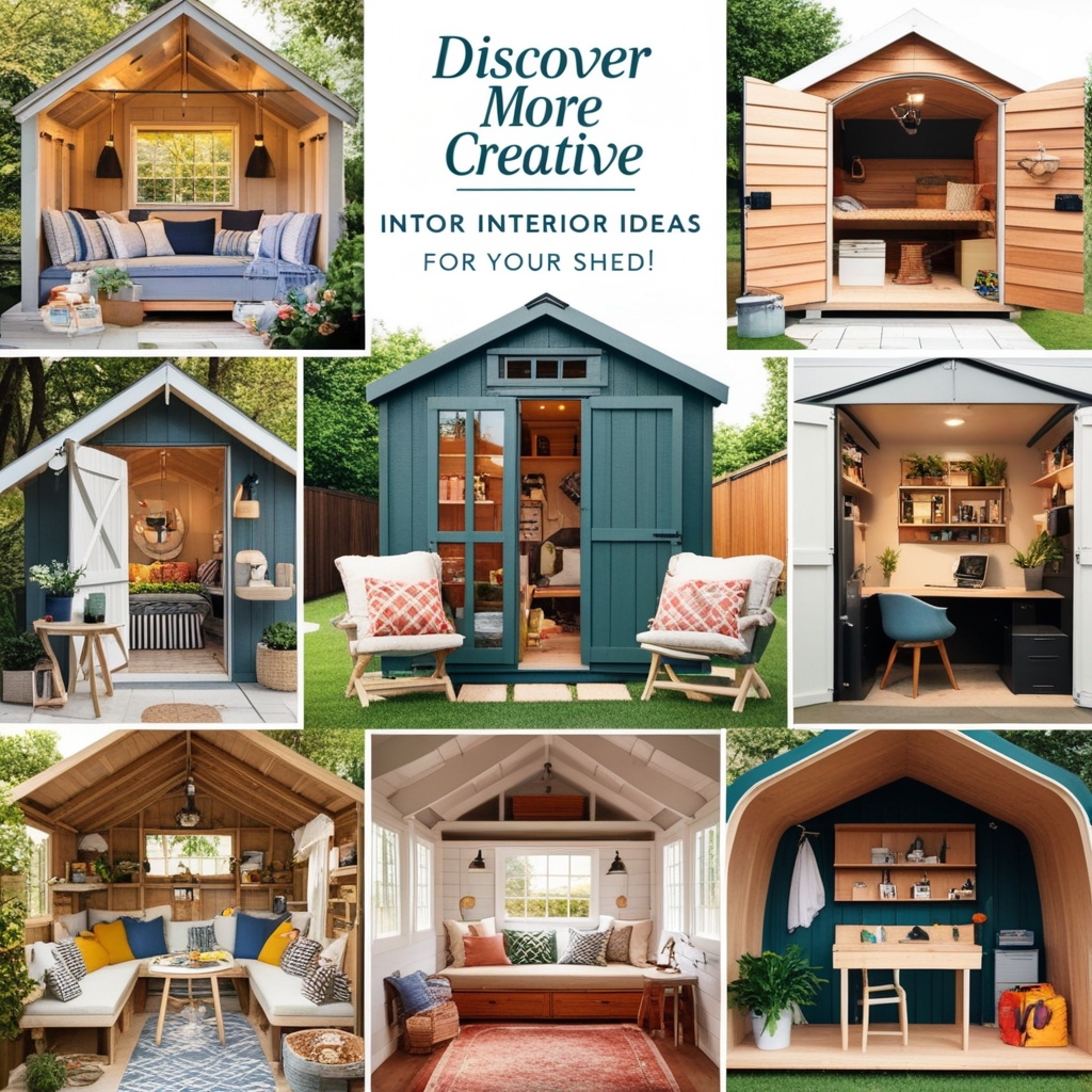 Shed Interior Design Ideas - Best solution from Paintit.ai - 6