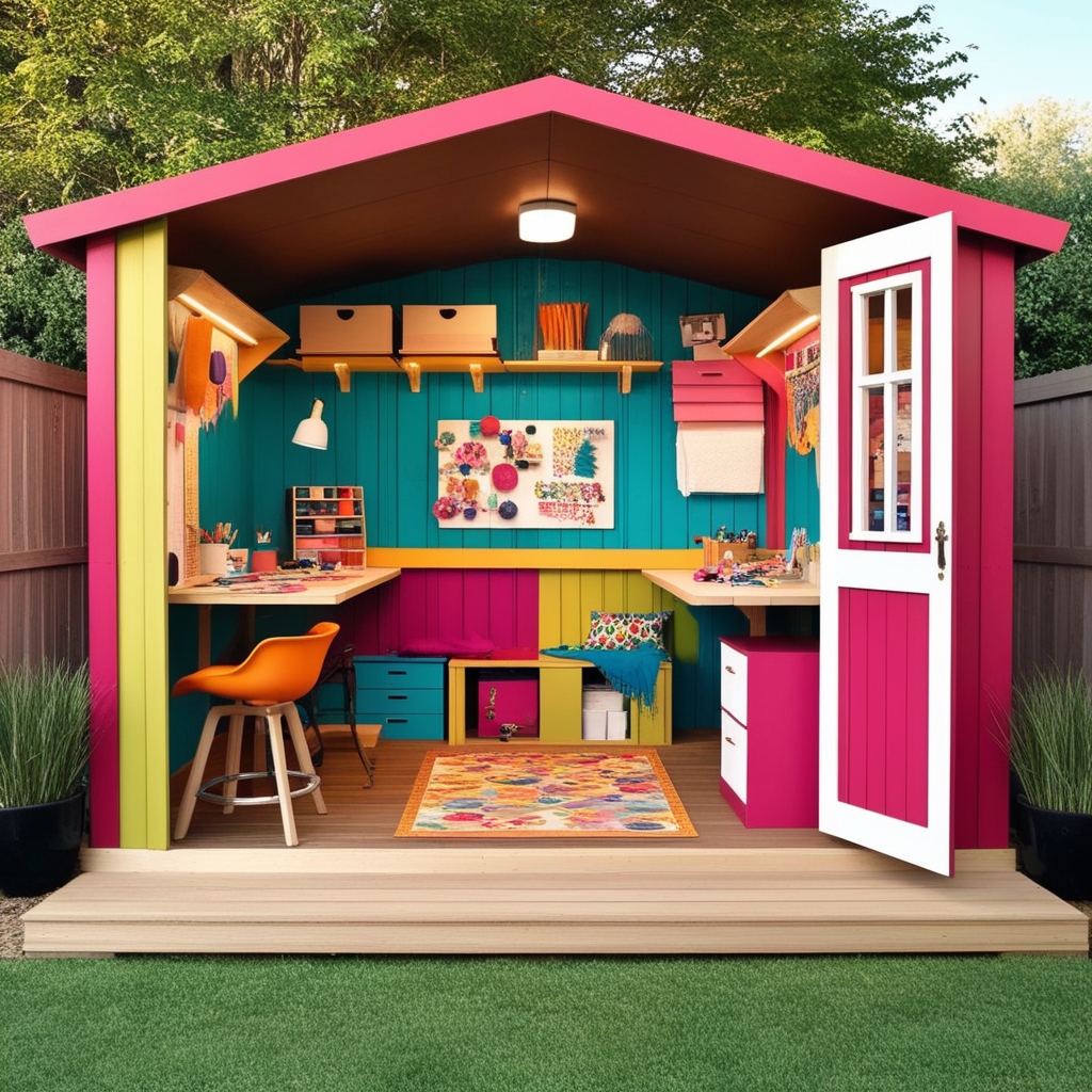 Shed Interior Design Ideas - Best solution from Paintit.ai - 4