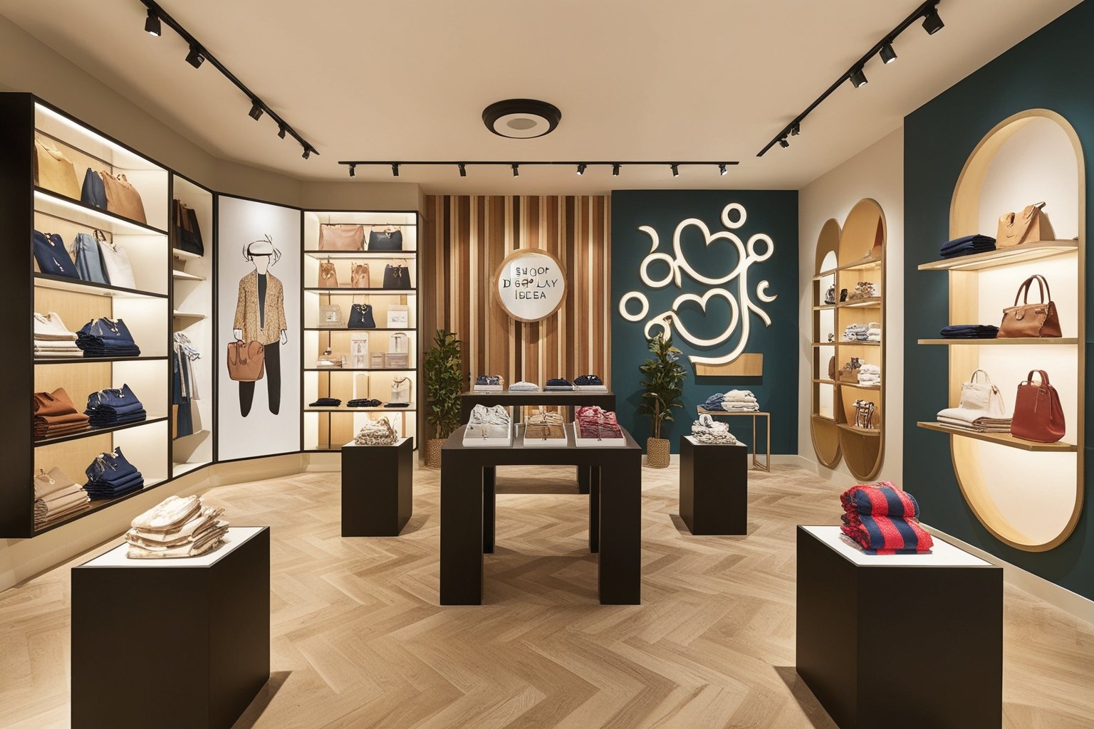 Best Shop Display Ideas Interior Design - Boost Your Store Today | Paintit.ai - 1