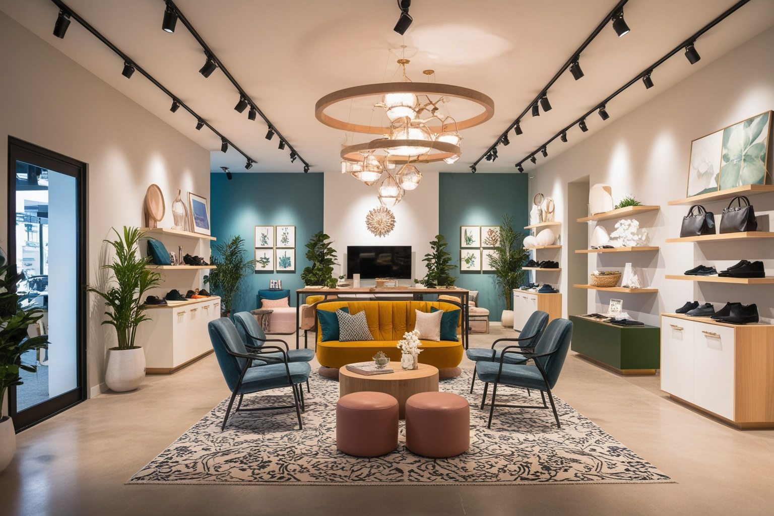 Best Showroom Interior Design Ideas - Transform Your Space Today | Paintit.ai - 1