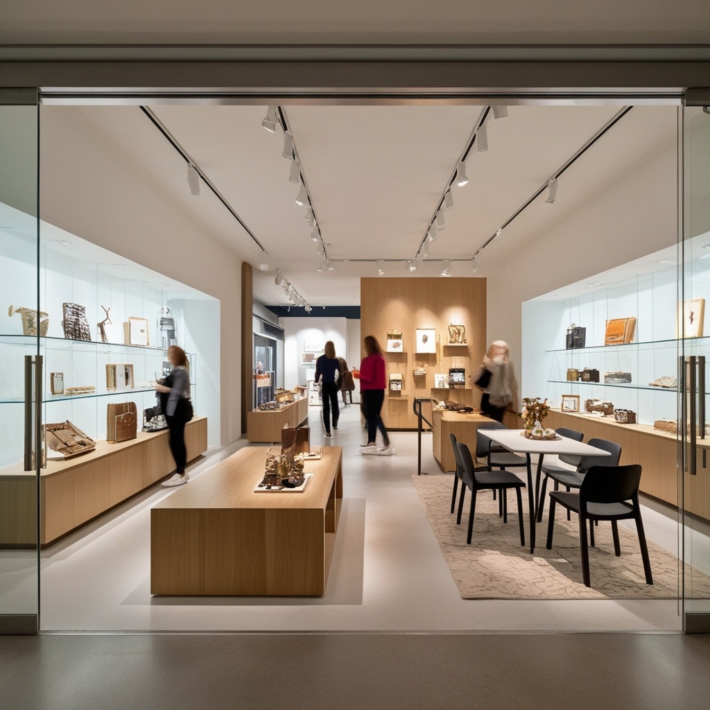 Best Showroom Interior Design Ideas - Transform Your Space Today | Paintit.ai - 15