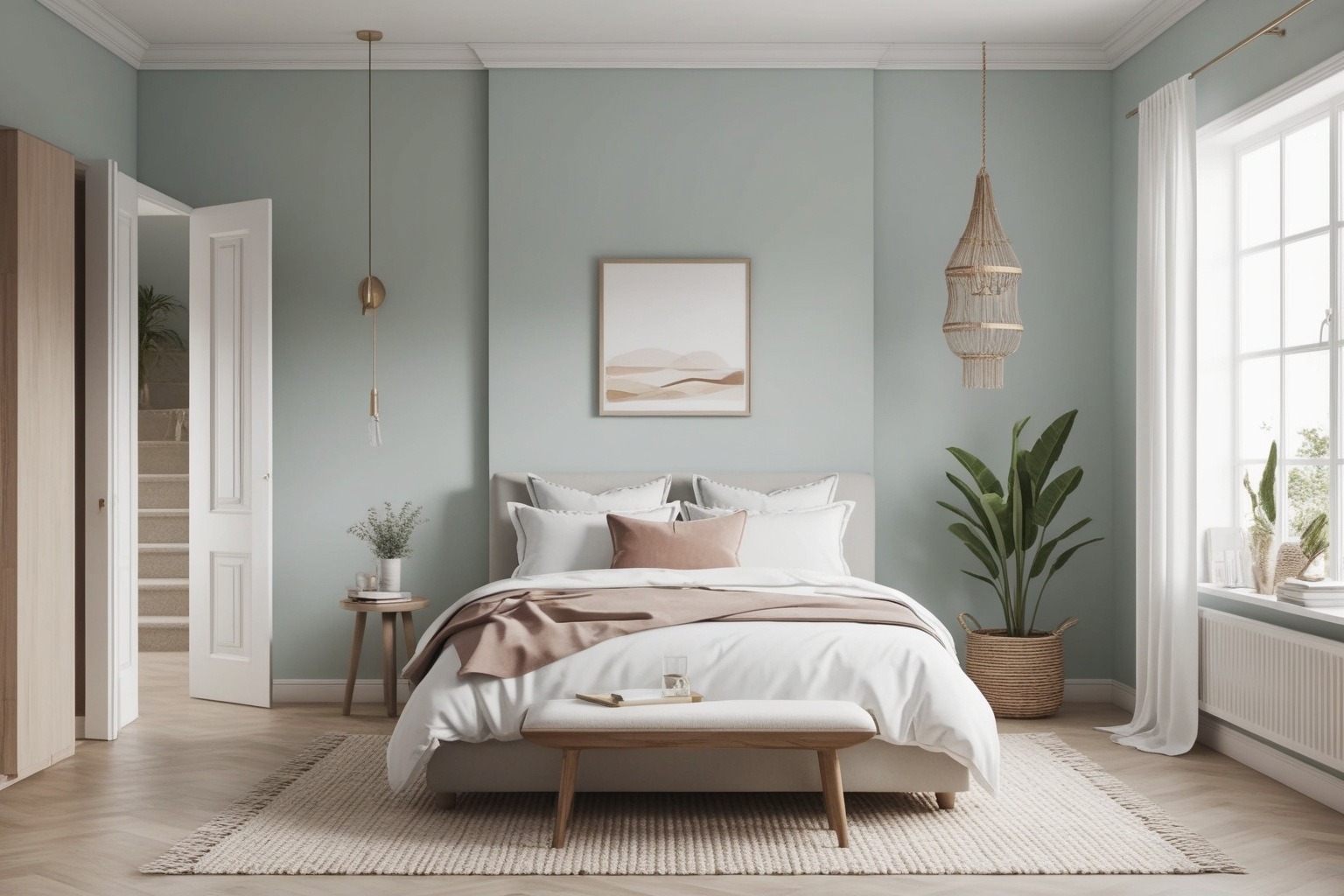 Best Simple Bedroom Interior Design Ideas - Transform Your Space | Paintit.ai - 1