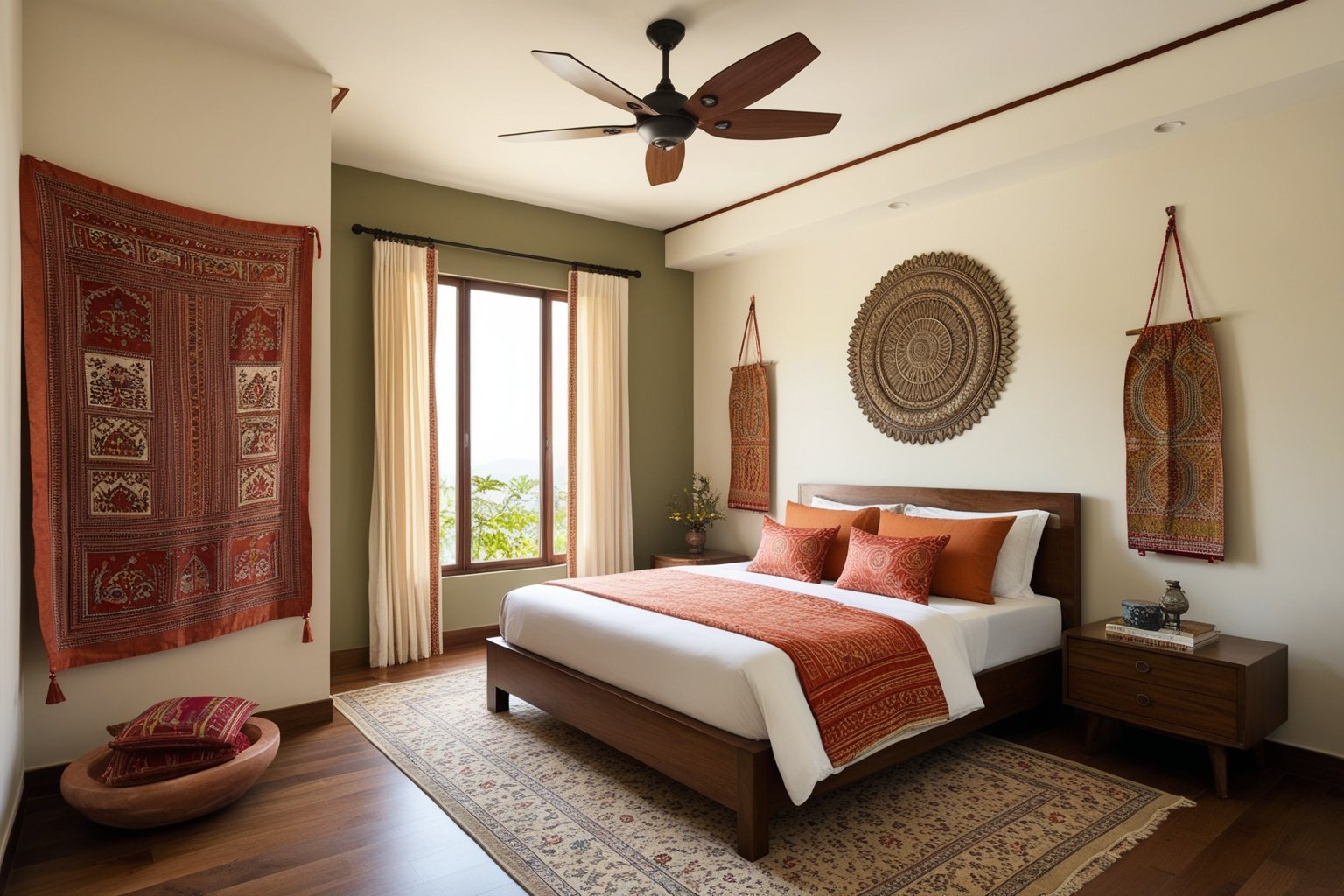 Best Simple Indian Bedroom Interior Design Ideas - Get Inspired | Paintit.ai - 1