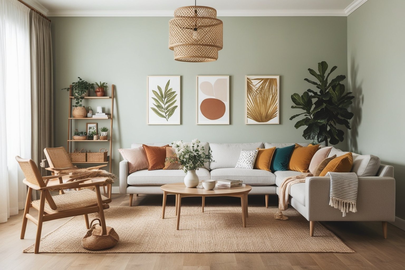 Best Simple Interior Design Ideas Living Room - Transform Your Space | Paintit.ai - 1