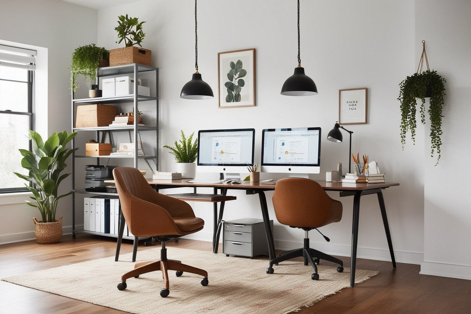 Best Simple Office Interior Design Ideas - Boost Your Workspace | Paintit.ai - 1