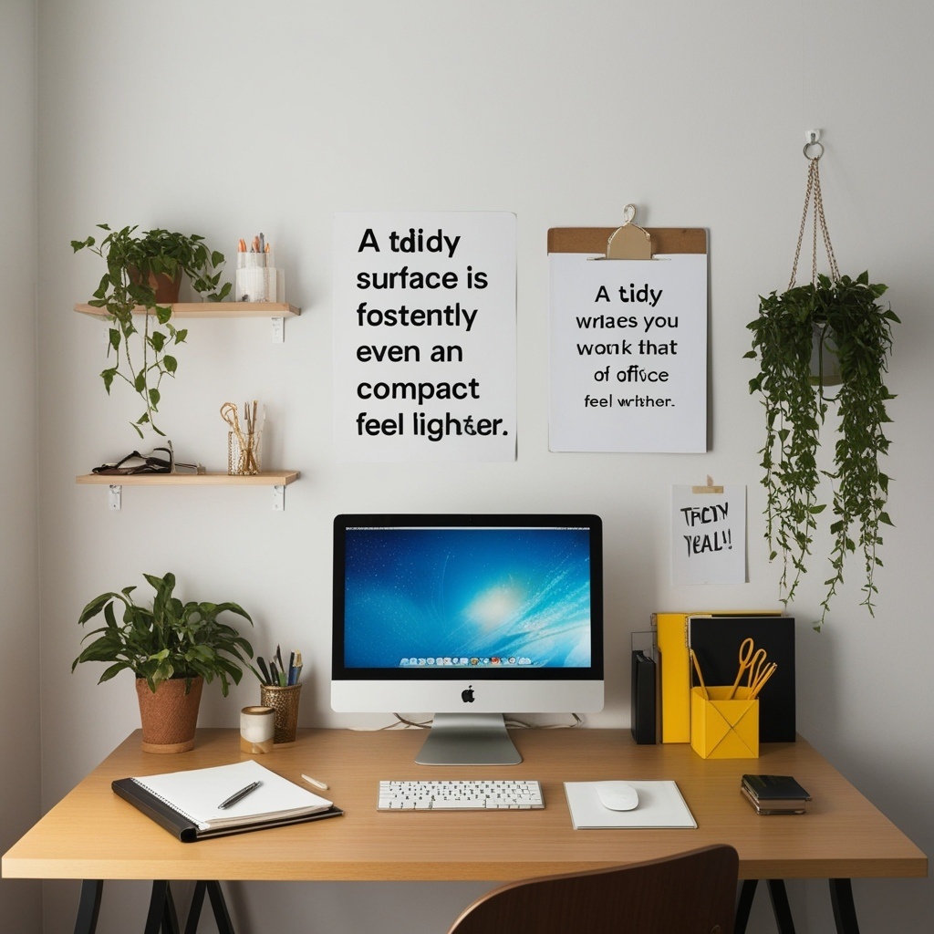 Best Simple Office Interior Design Ideas - Boost Your Workspace | Paintit.ai - 6