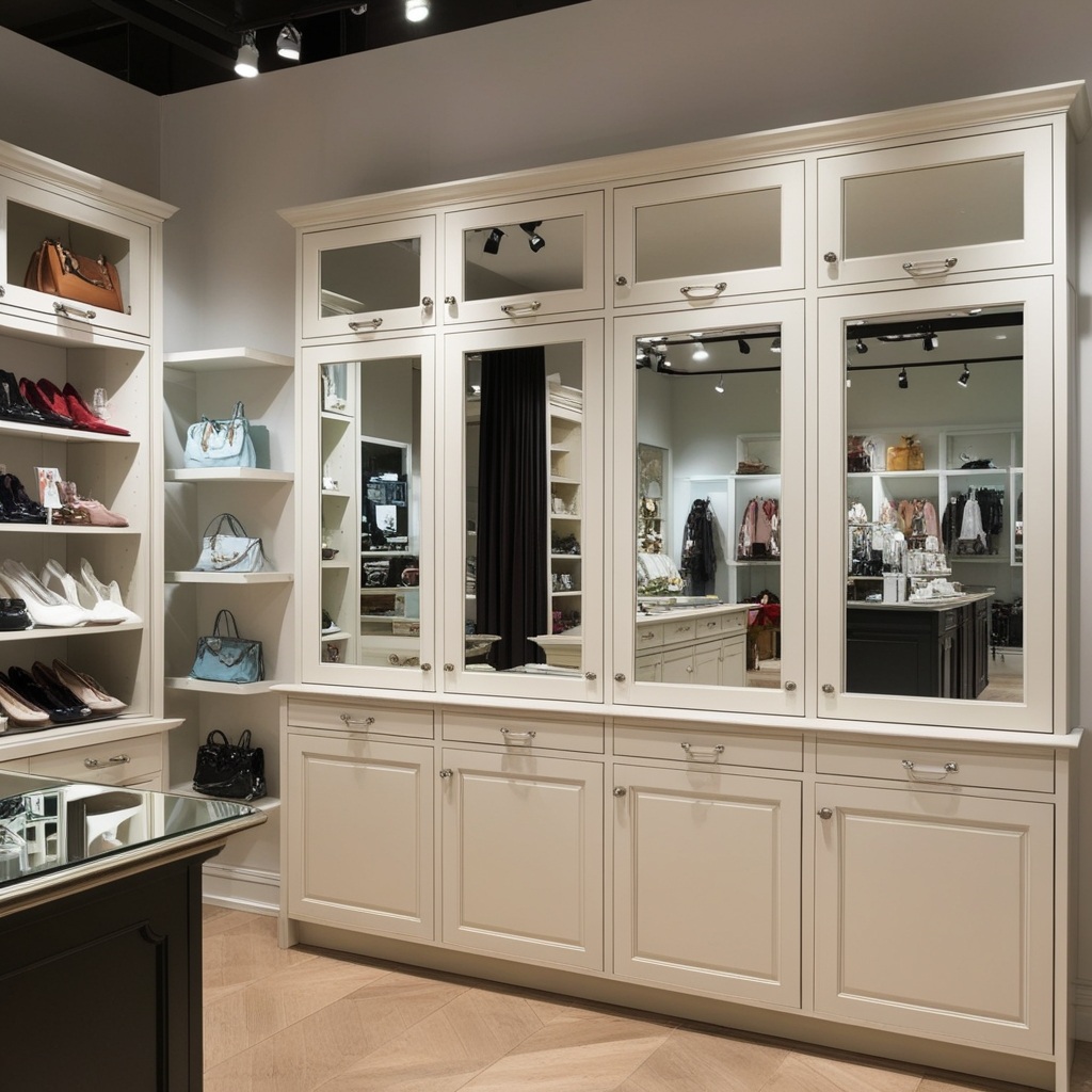 Best Small Bag Shop Interior Design Ideas - Inspire Your Store | Paintit.ai - 14