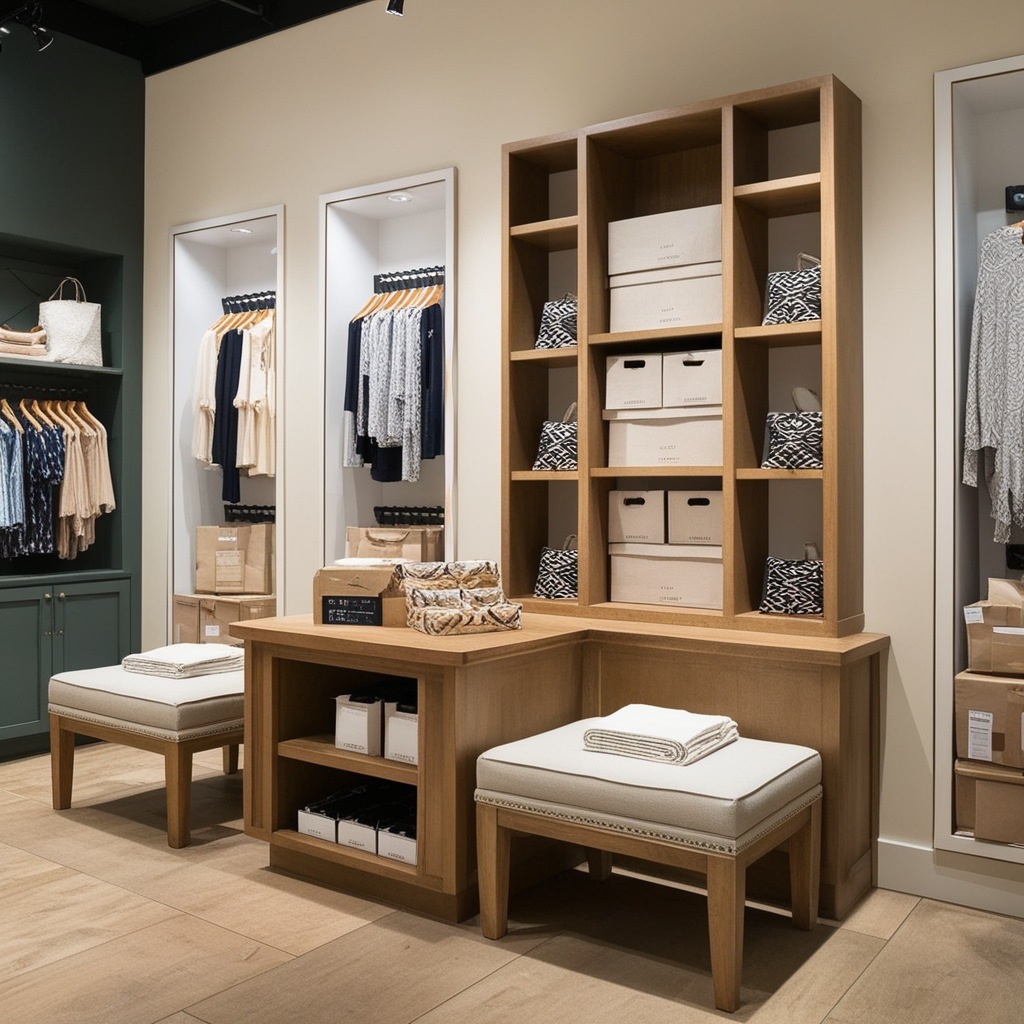 Best Small Bag Shop Interior Design Ideas - Inspire Your Store | Paintit.ai - 17