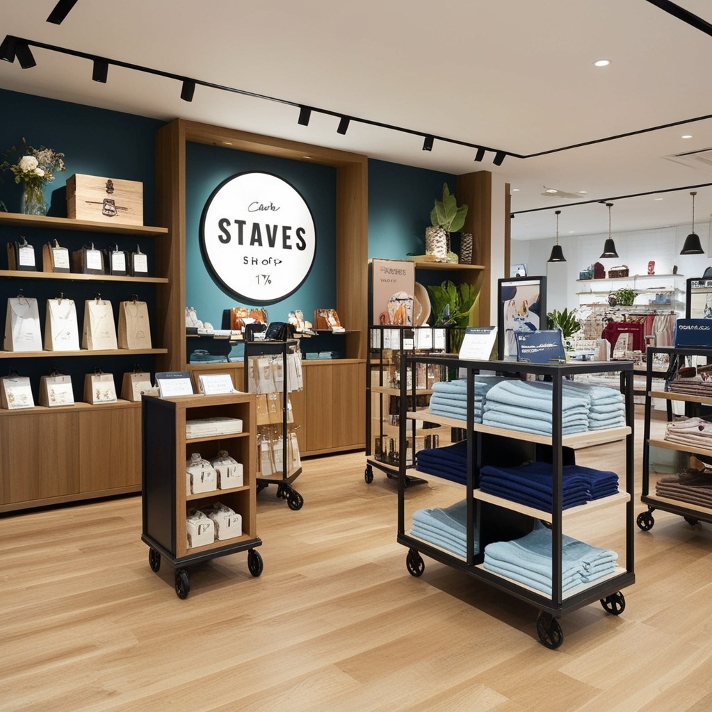 Best Small Bag Shop Interior Design Ideas - Inspire Your Store | Paintit.ai - 26