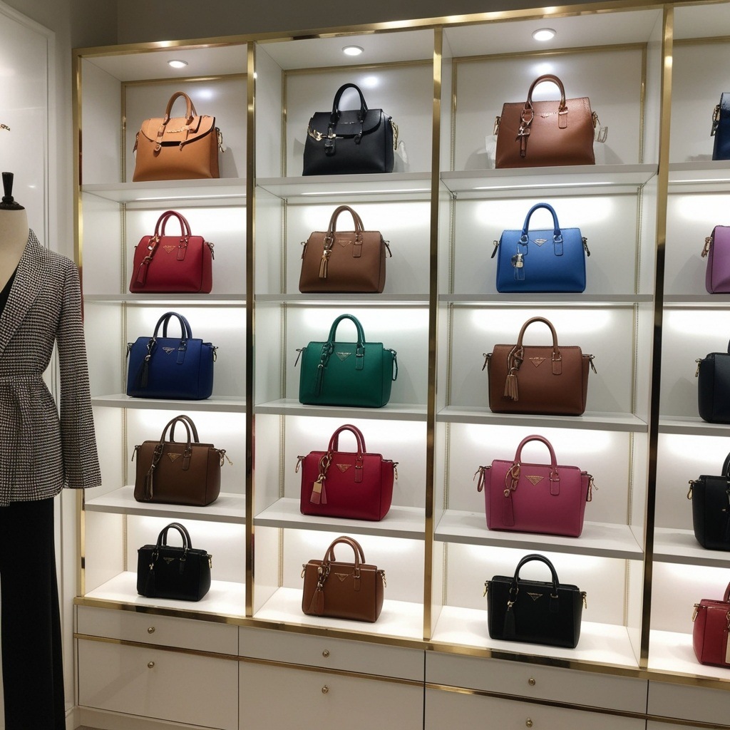 Best Small Bag Shop Interior Design Ideas - Inspire Your Store | Paintit.ai - 7