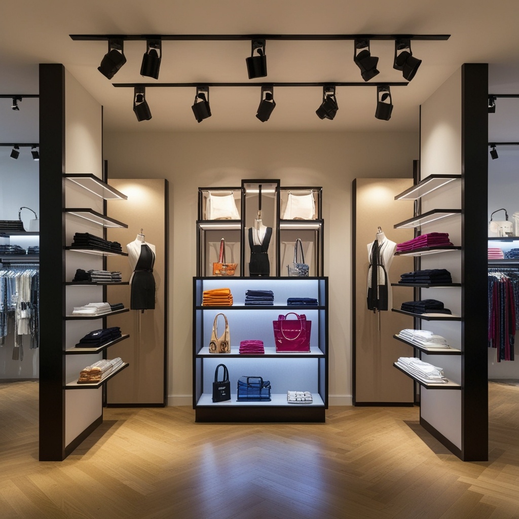 Best Small Bag Shop Interior Design Ideas - Inspire Your Store | Paintit.ai - 9