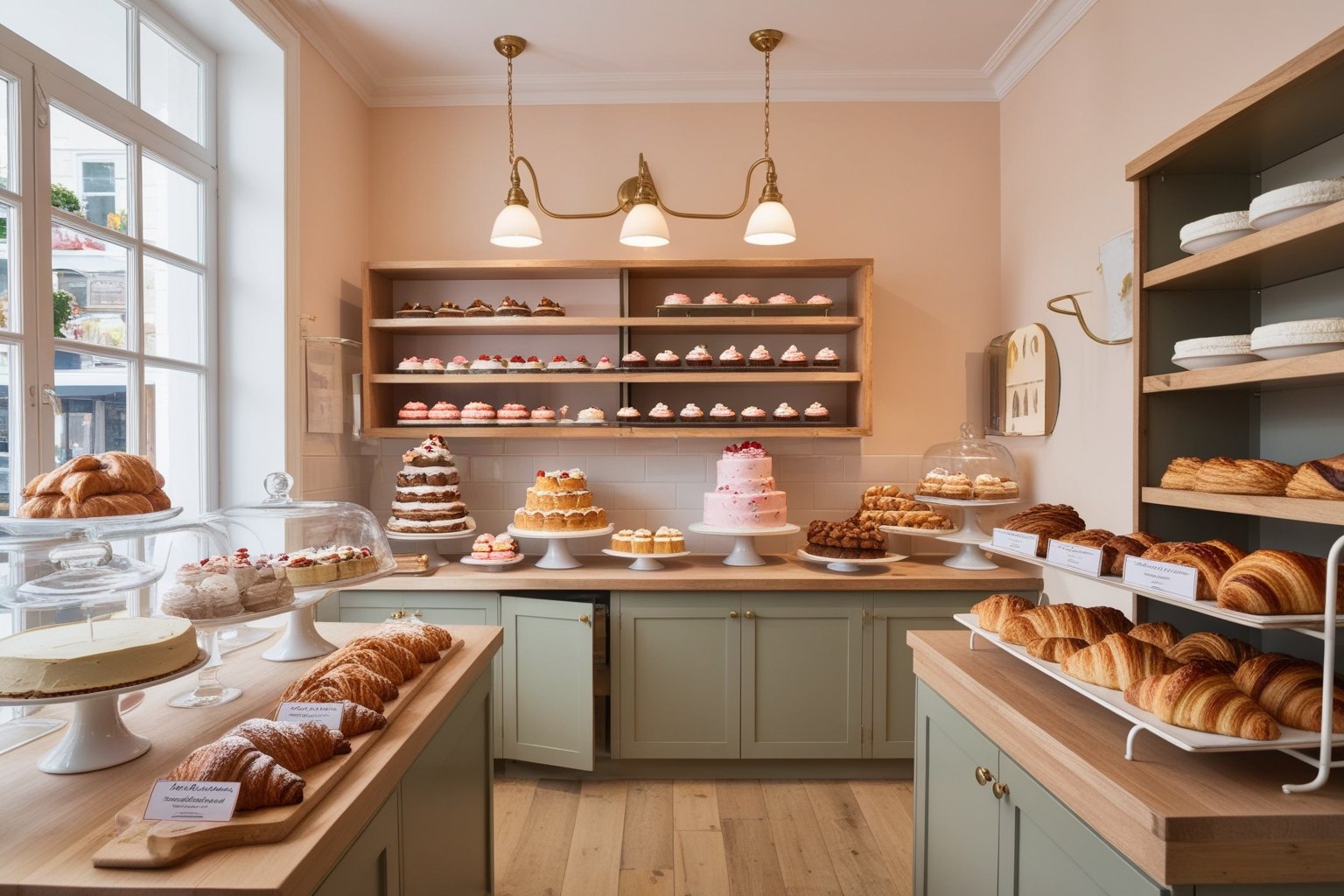 Top Small Bakery Interior Design Ideas - Transform Your Space | Paintit.ai - 1