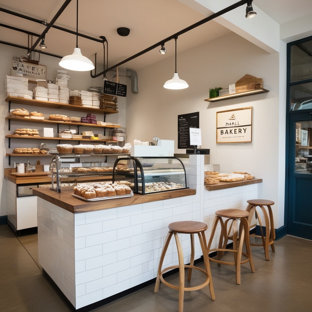 Top Small Bakery Interior Design Ideas - Transform Your Space | Paintit.ai - 16