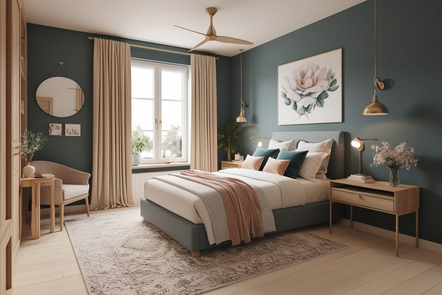 Top Small Bedroom Interior Design Ideas – Transform Your Space | Paintit.ai - 1