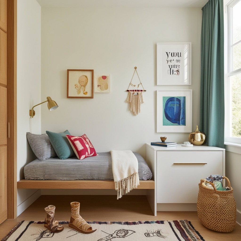 Top Small Bedroom Interior Design Ideas – Transform Your Space | Paintit.ai - 9