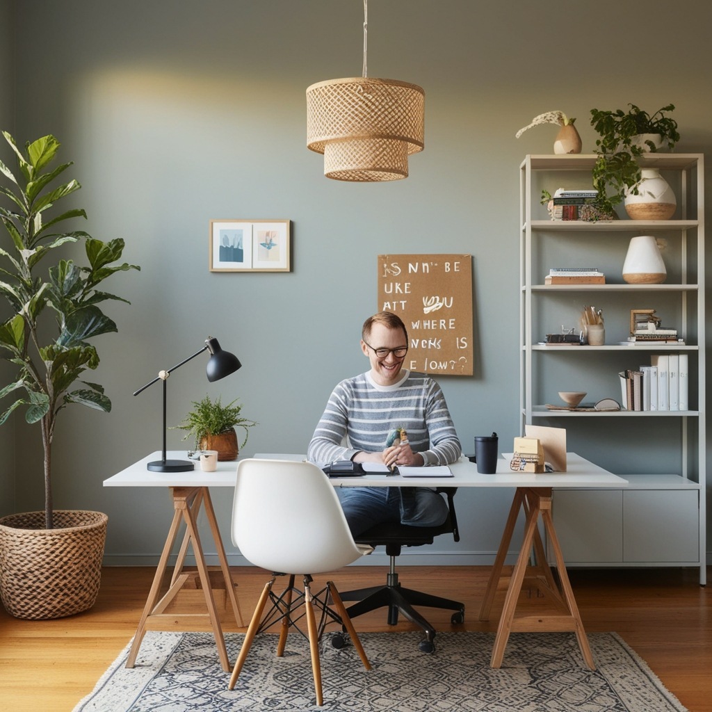 Top Small Business Office Interior Design Ideas - Transform Your Workspace | Paintit.ai - 2