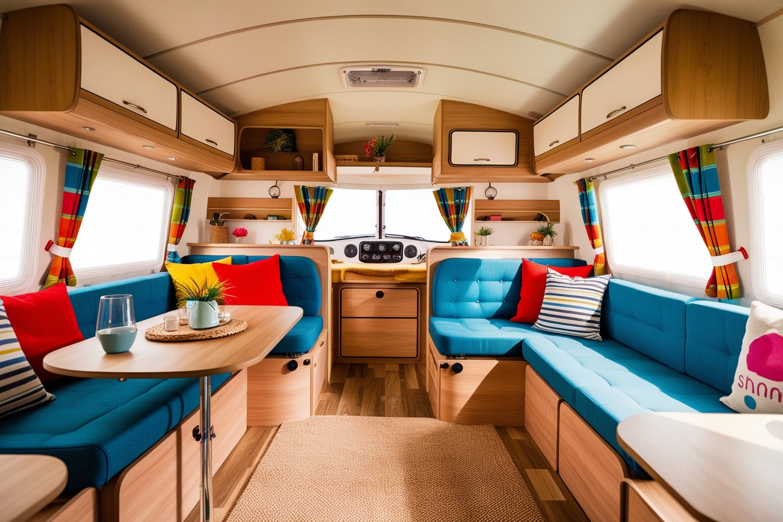 Small Caravan Interior Design Ideas - Best solution from Paintit.ai - 1