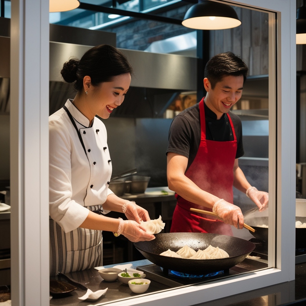 Best Small Chinese Restaurant Interior Design Ideas - Inspire Your Space | Paintit.ai - 23