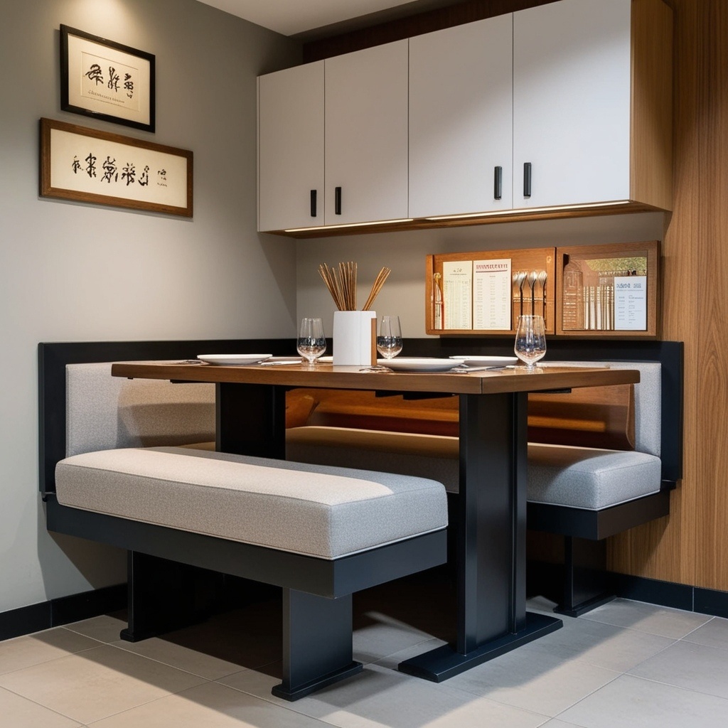 Best Small Chinese Restaurant Interior Design Ideas - Inspire Your Space | Paintit.ai - 24