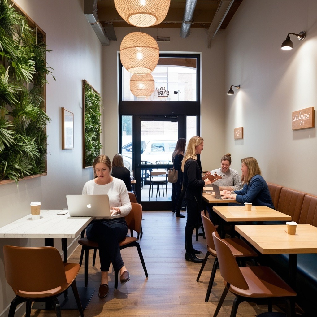 Best Small Coffee Shop Interior Design Ideas - Get Inspired Today | Paintit.ai - 2