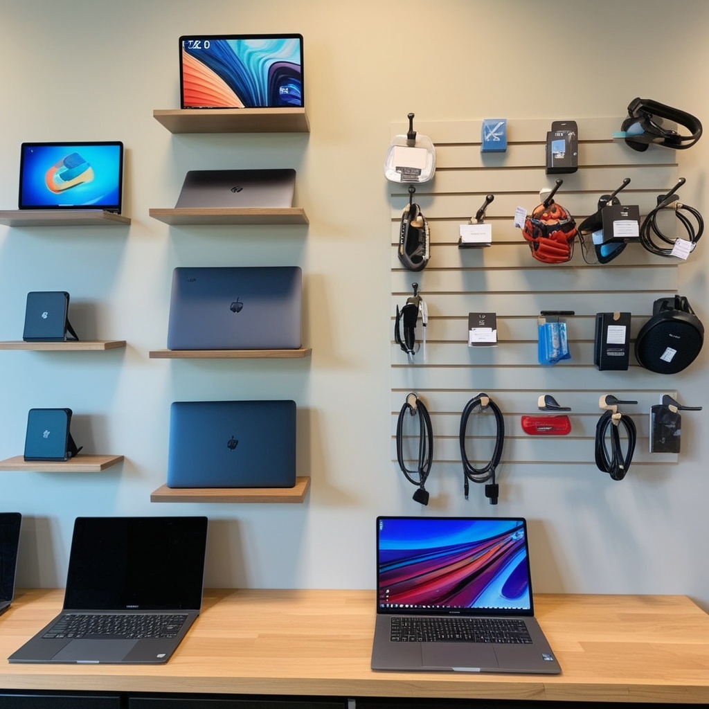 Top Small Computer Shop Interior Design Ideas - Get Inspired | Paintit.ai - 3