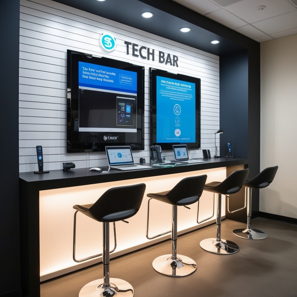 Top Small Computer Shop Interior Design Ideas - Get Inspired | Paintit.ai - 7