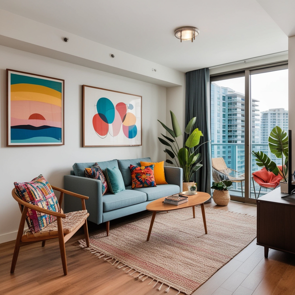Small Condo Interior Design Ideas - Best solution from Paintit.ai - 4