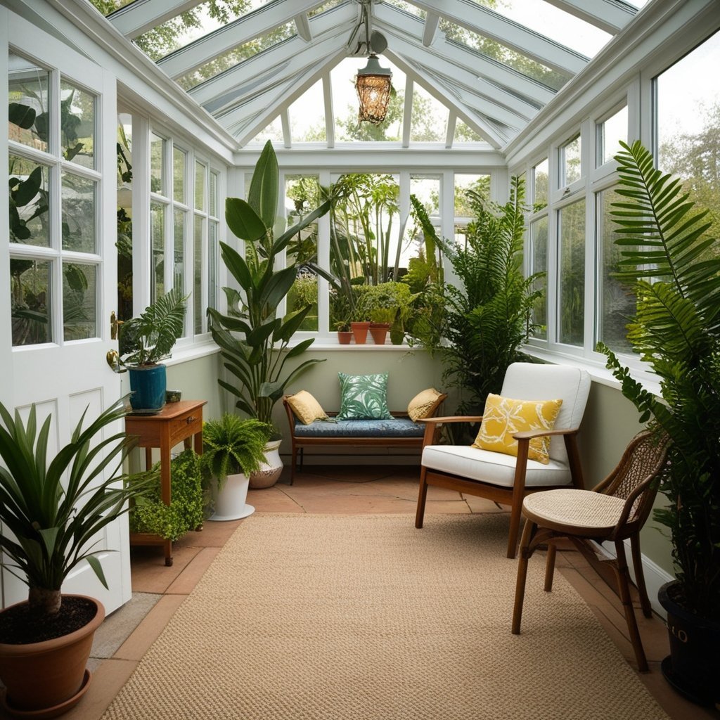 Top Small Conservatory Interior Design Ideas - Transform Your Space | Paintit.ai - 3