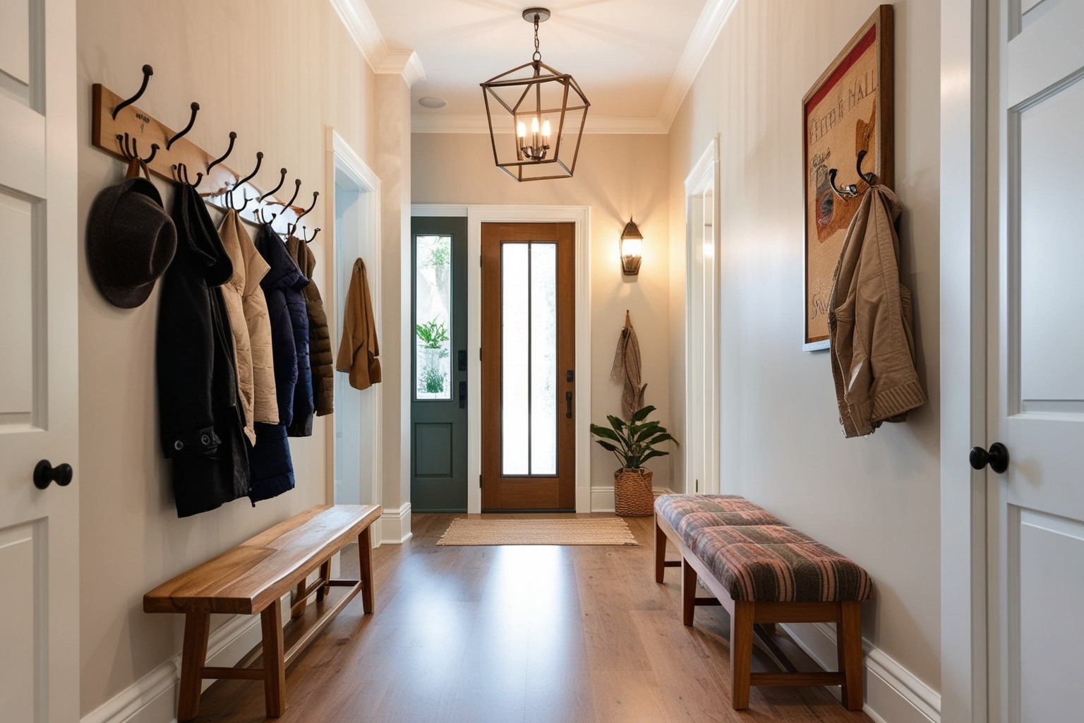 Top Small Hall Interior Design Ideas - Transform Your Space | Paintit.ai - 1