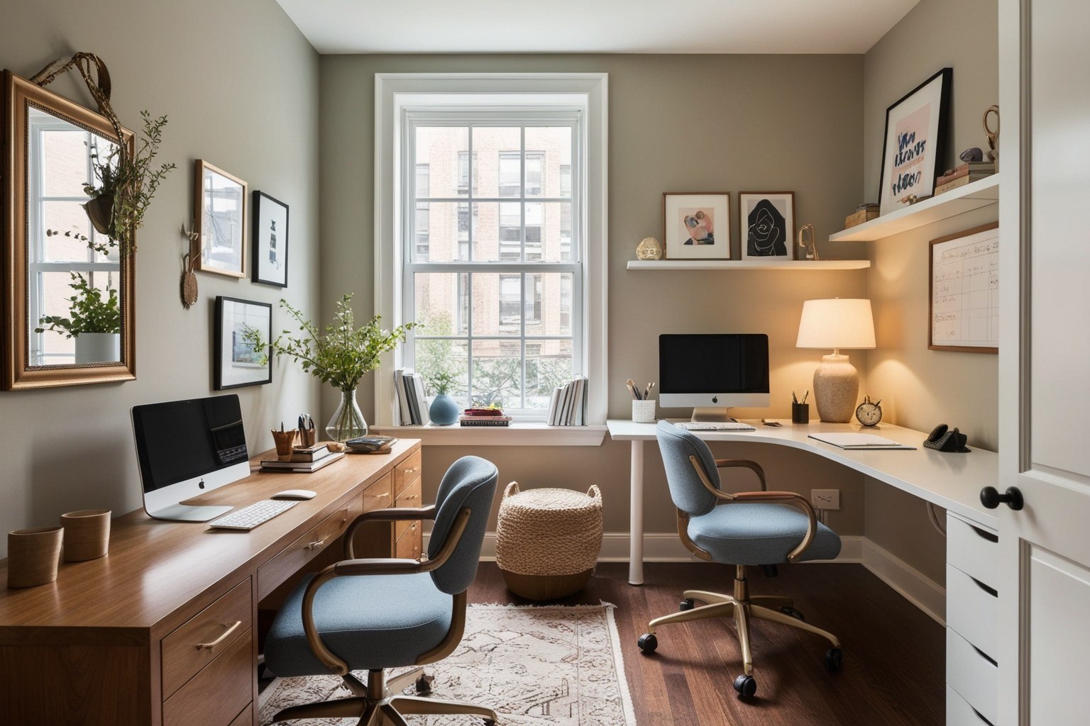 Best Small Home Office Interior Design Ideas - Get Inspired | Paintit.ai - 1