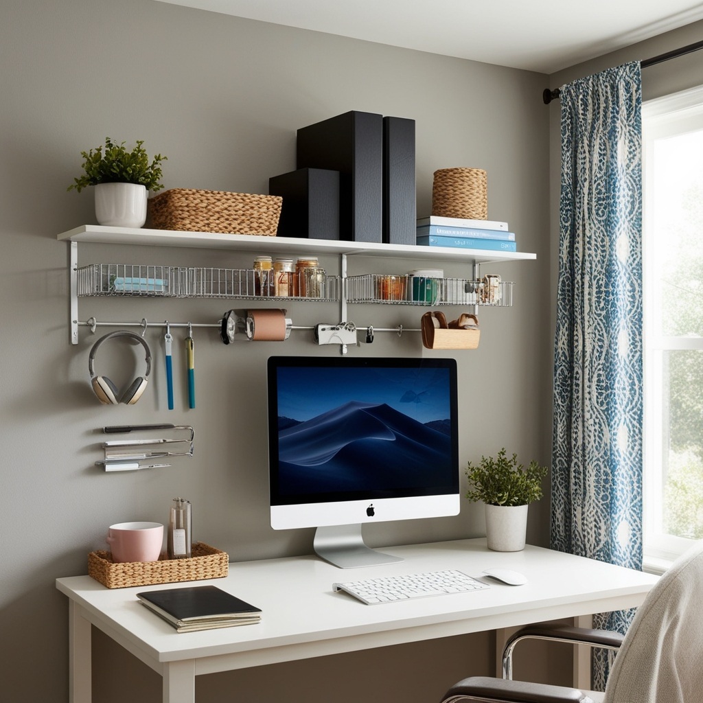 Best Small Home Office Interior Design Ideas - Get Inspired | Paintit.ai - 16