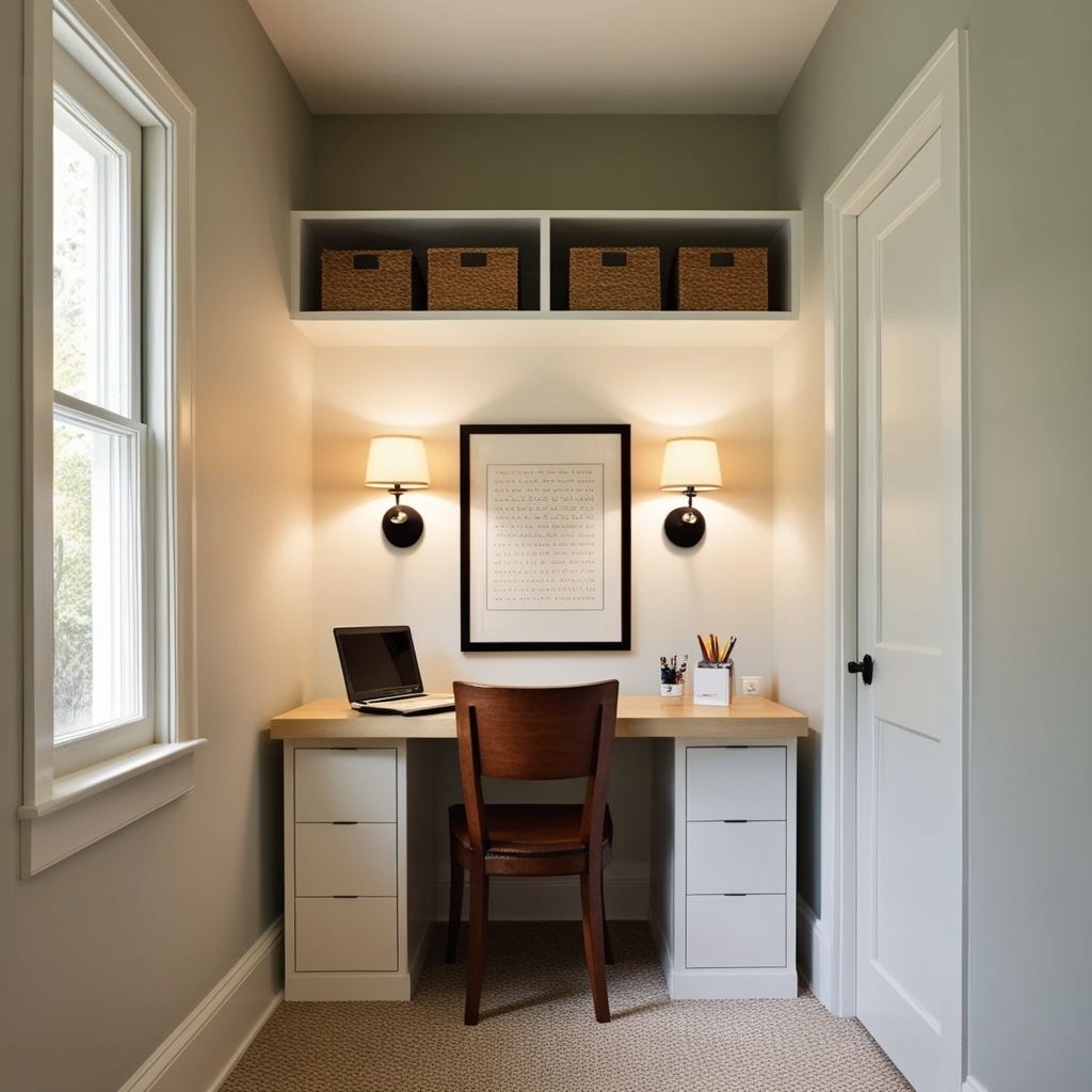 Best Small Home Office Interior Design Ideas - Get Inspired | Paintit.ai - 27
