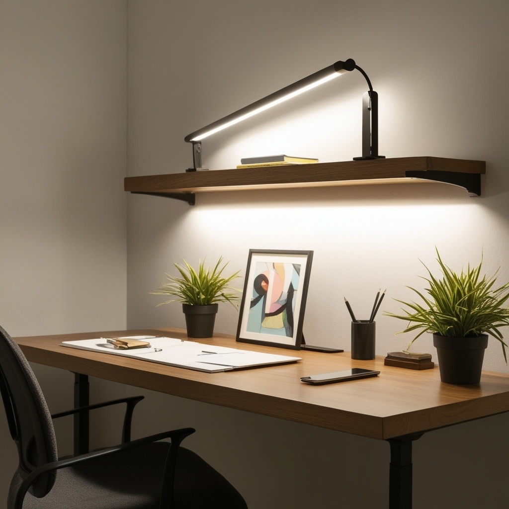 Best Small Home Office Interior Design Ideas - Get Inspired | Paintit.ai - 9