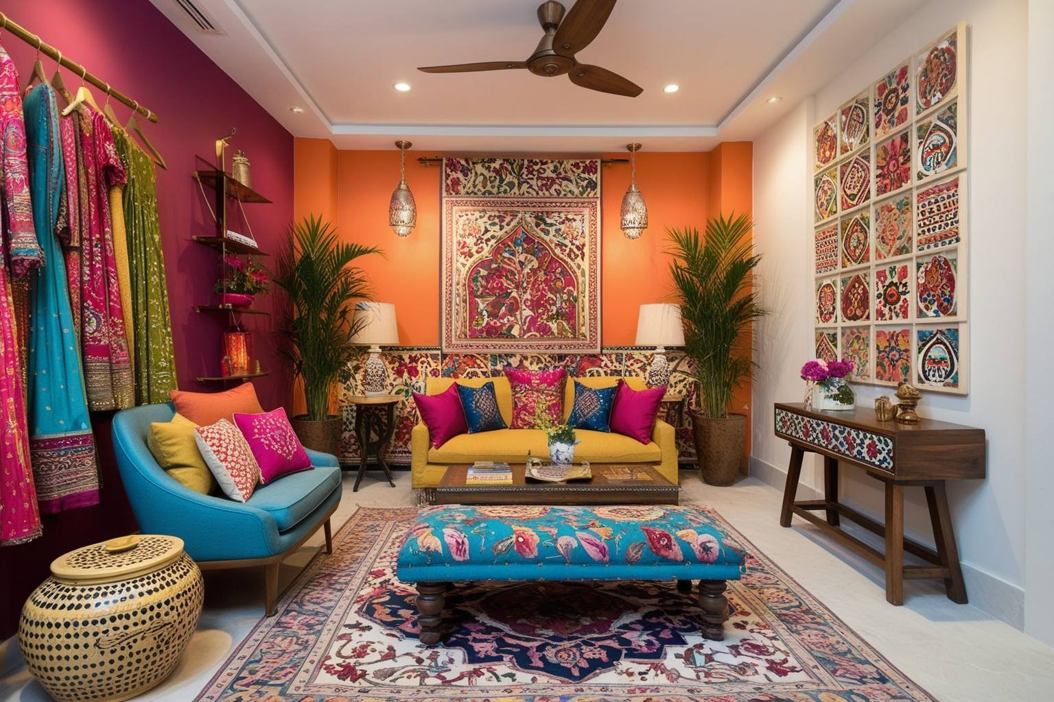 Top Small Indian Boutique Interior Design Ideas - Transform Your Space | Paintit.ai - 1