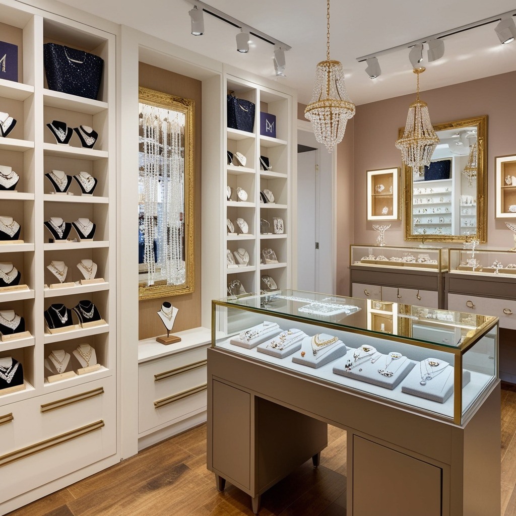 Best Small Jewellery Shop Interior Design Ideas - Transform Your Space | Paintit.ai - 2