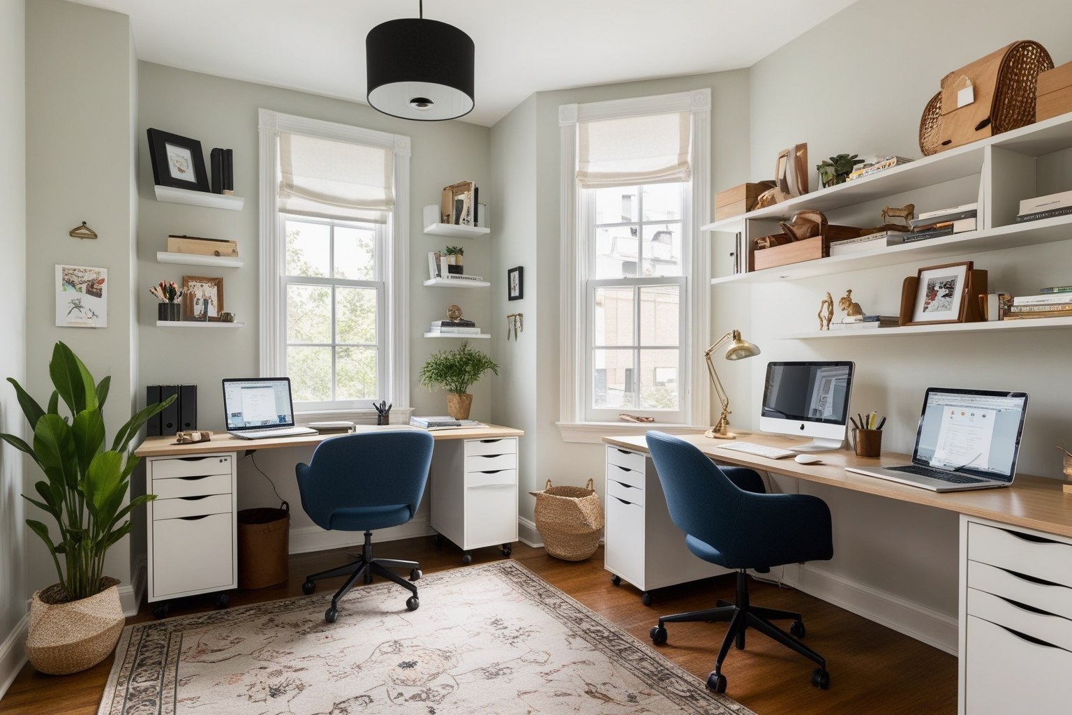 Best Small Office Office Interior Design Ideas - Transform Your Workspace | Paintit.ai - 1