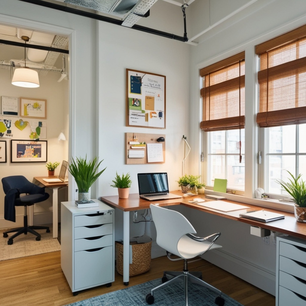 Best Small Office Office Interior Design Ideas - Transform Your Workspace | Paintit.ai - 2