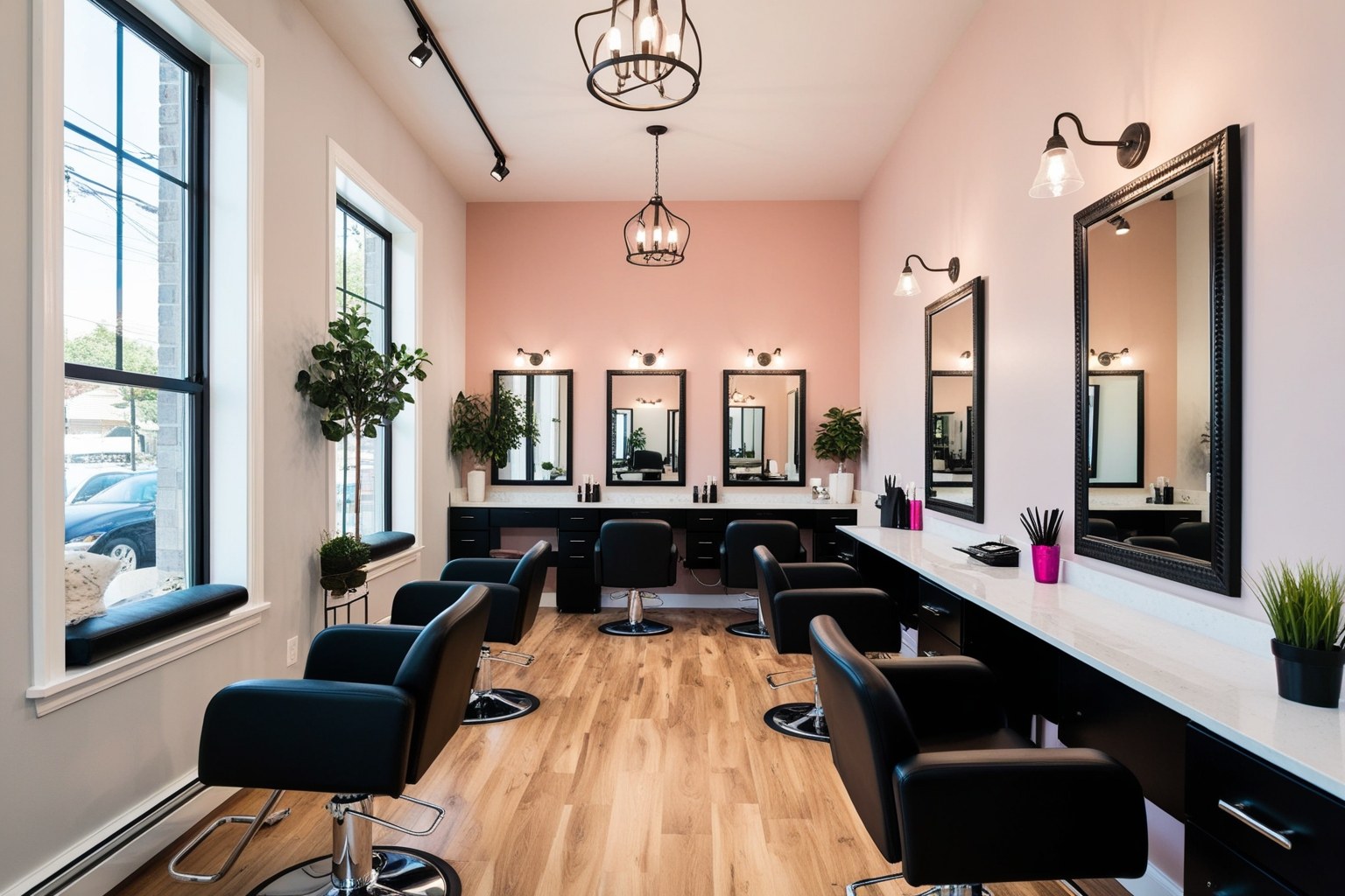 Best Small Salon Interior Design Ideas - Transform Your Space | Paintit.ai - 1