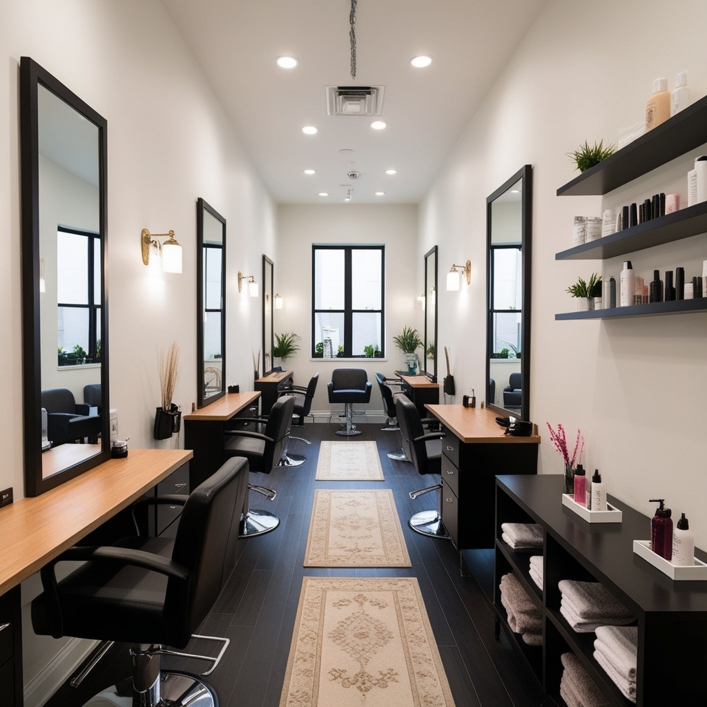 Best Small Salon Interior Design Ideas - Transform Your Space | Paintit.ai - 2