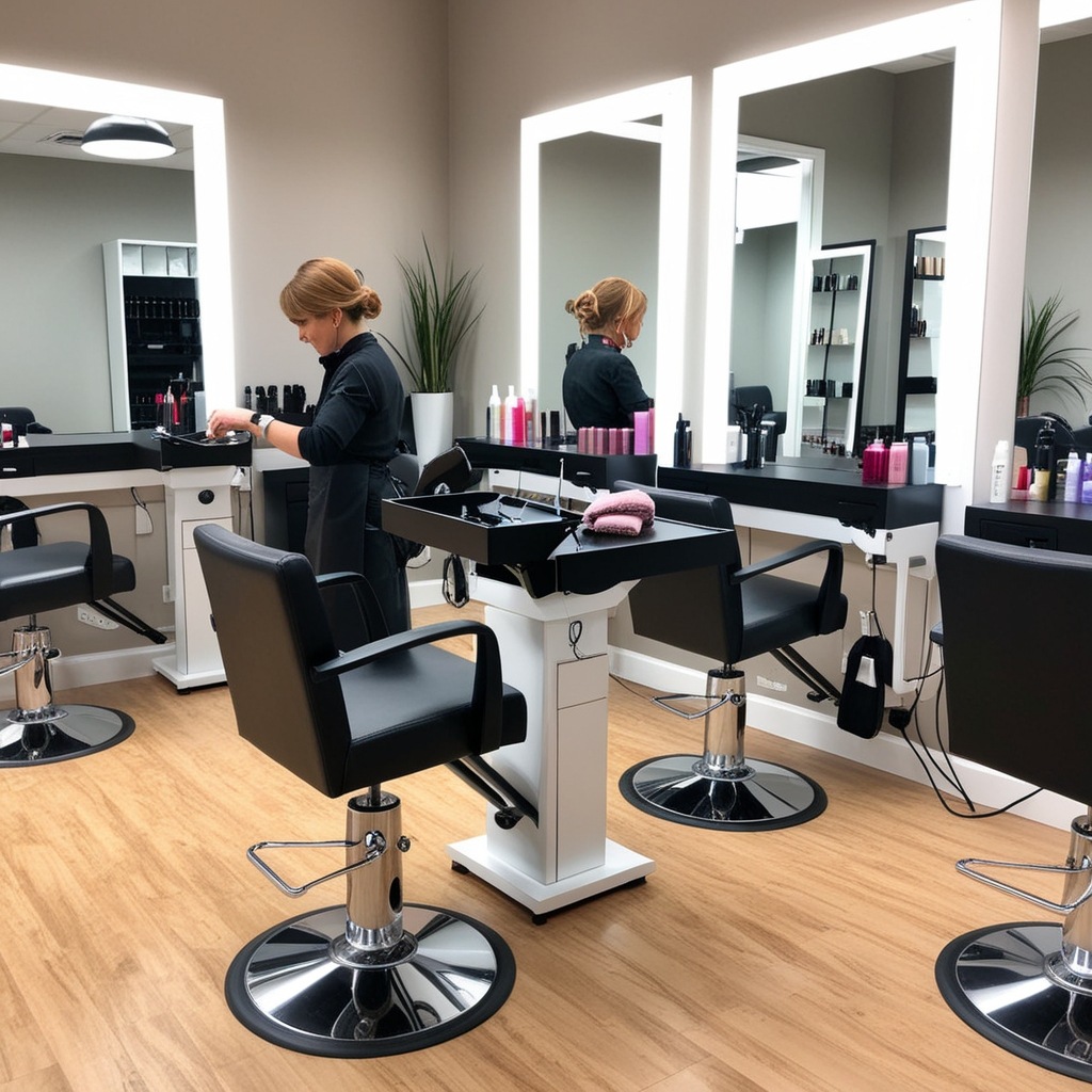 Best Small Salon Interior Design Ideas - Transform Your Space | Paintit.ai - 3