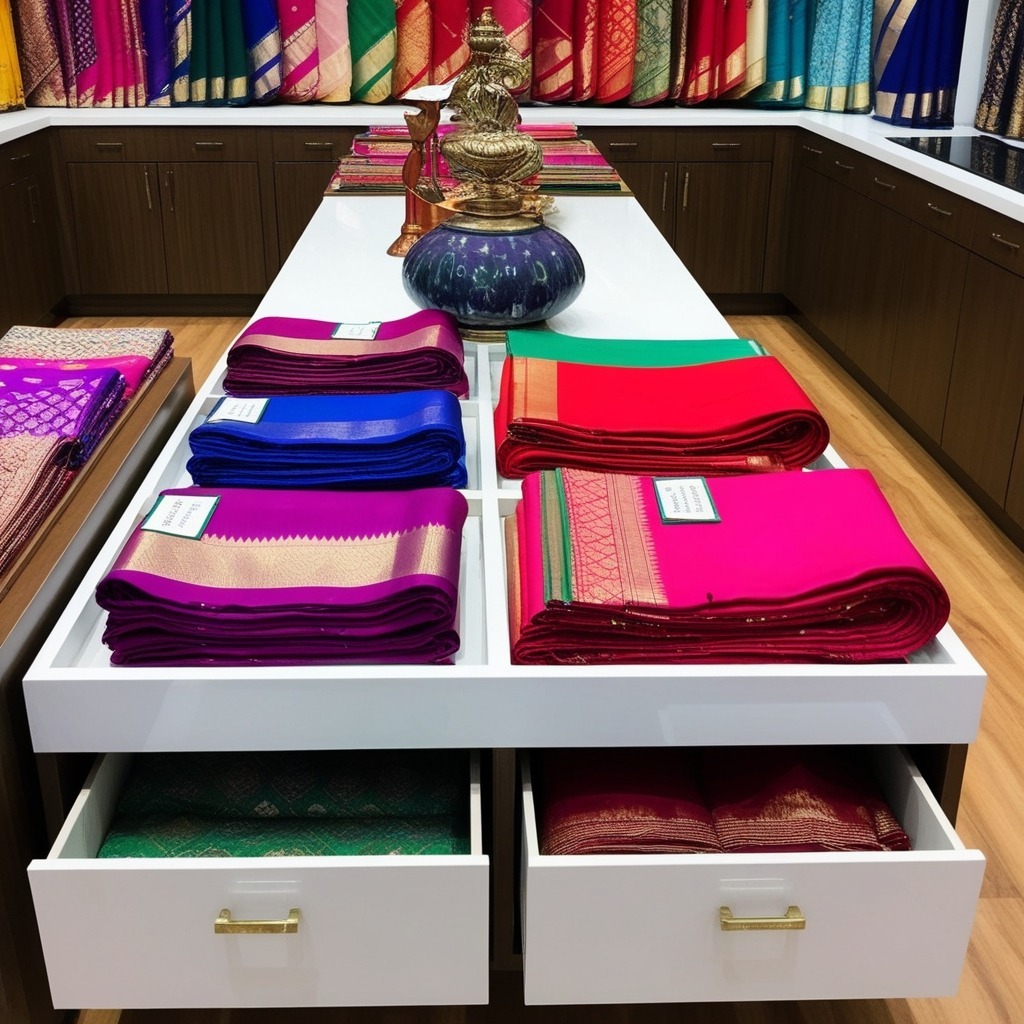 Top Small Saree Shop Interior Design Ideas - Transform Your Store Now | Paintit.ai - 20