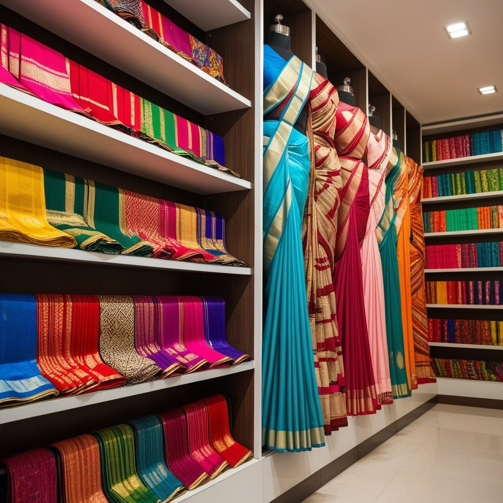 Top Small Saree Shop Interior Design Ideas - Transform Your Store Now | Paintit.ai - 3