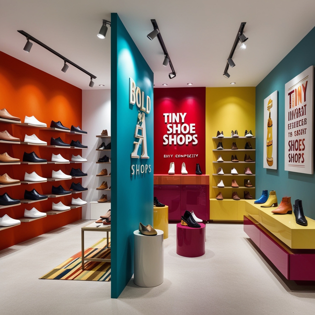Low Budget Small Shoe Shop Interior Design Ideas - Best solution from Paintit.ai - 6