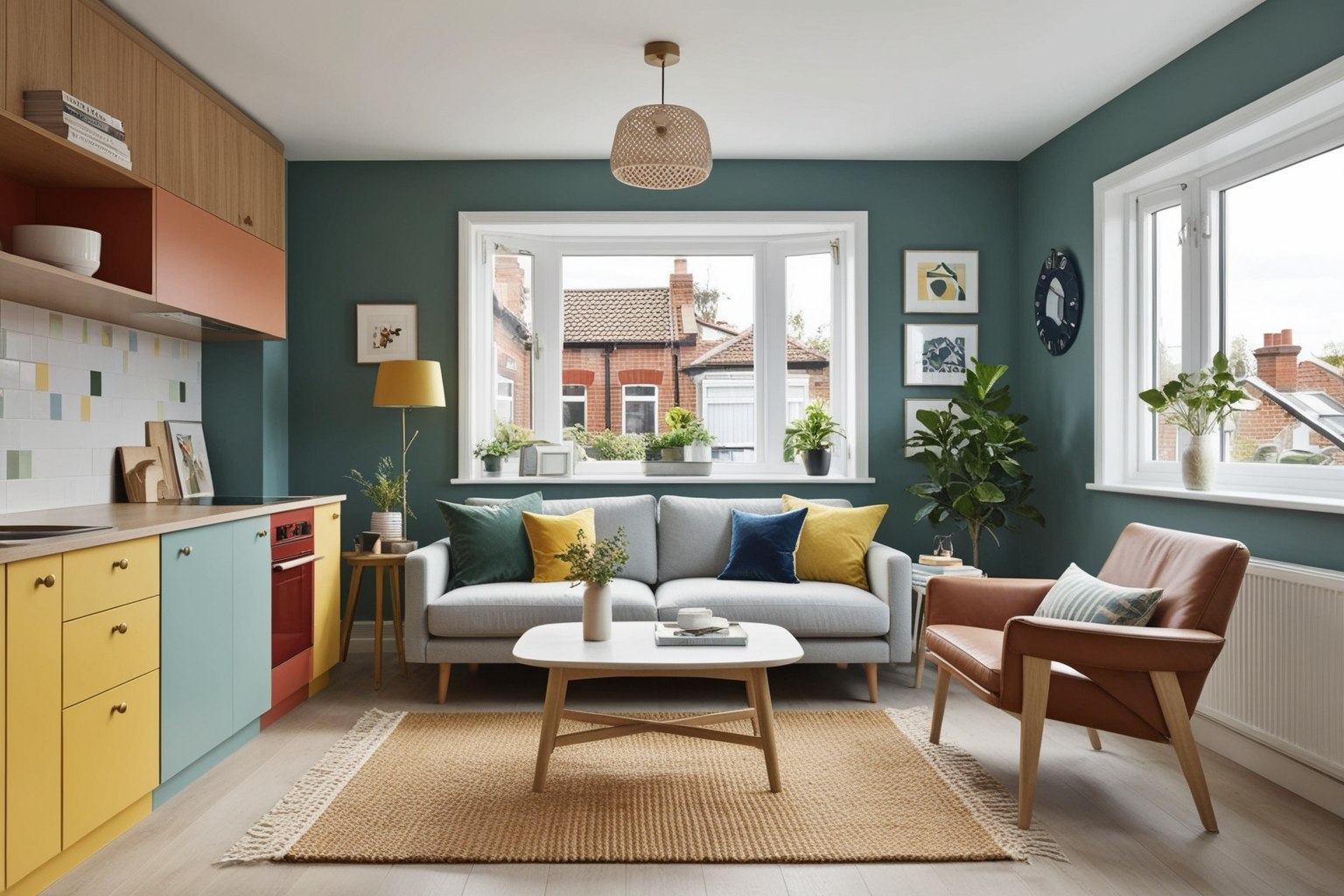 Best Small Terraced House Interior Design Ideas - Get Inspired | Paintit.ai - 1