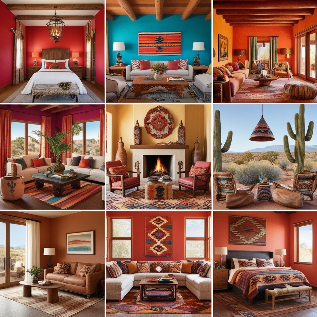 Southwest Interior Design Ideas - Best solution from Paintit.ai - 2