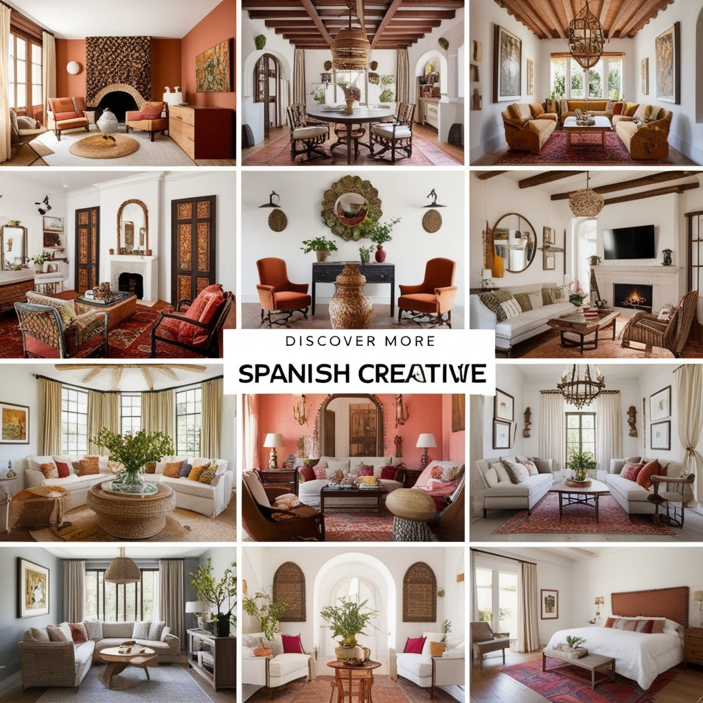 Spanish Interior Design Ideas - Best solution from Paintit.ai - 6