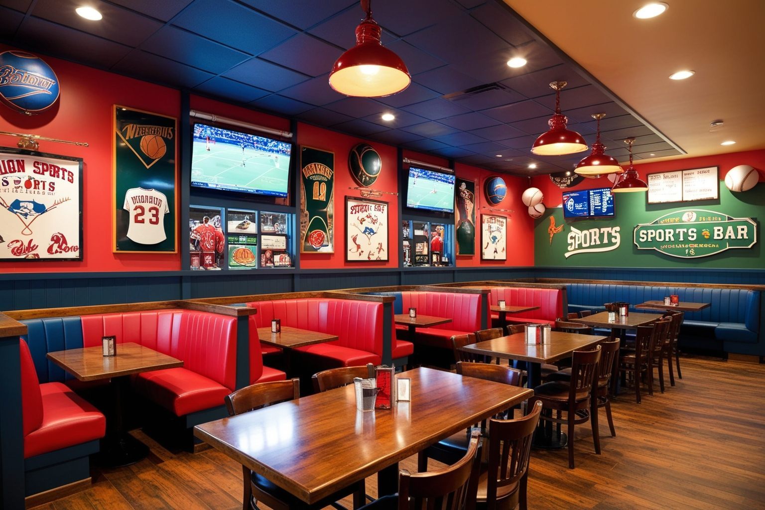 Best Sports Bar Interior Design Ideas - Get Inspired | Paintit.ai - 1
