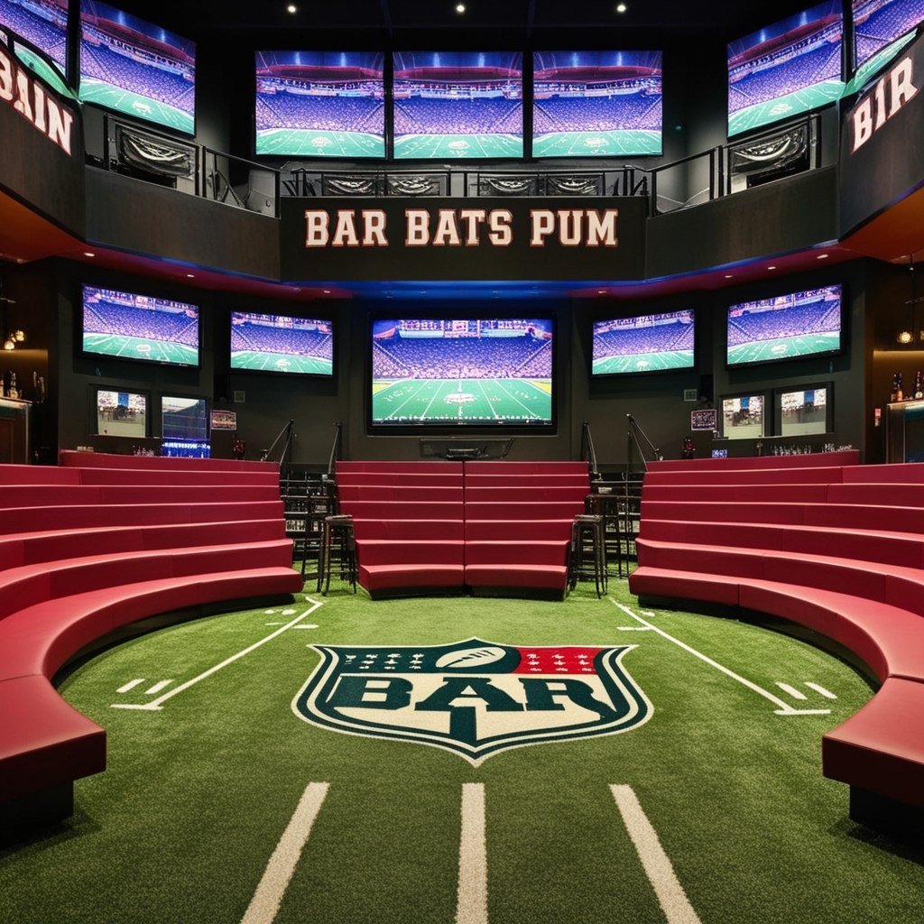 Best Sports Bar Interior Design Ideas - Get Inspired | Paintit.ai - 3