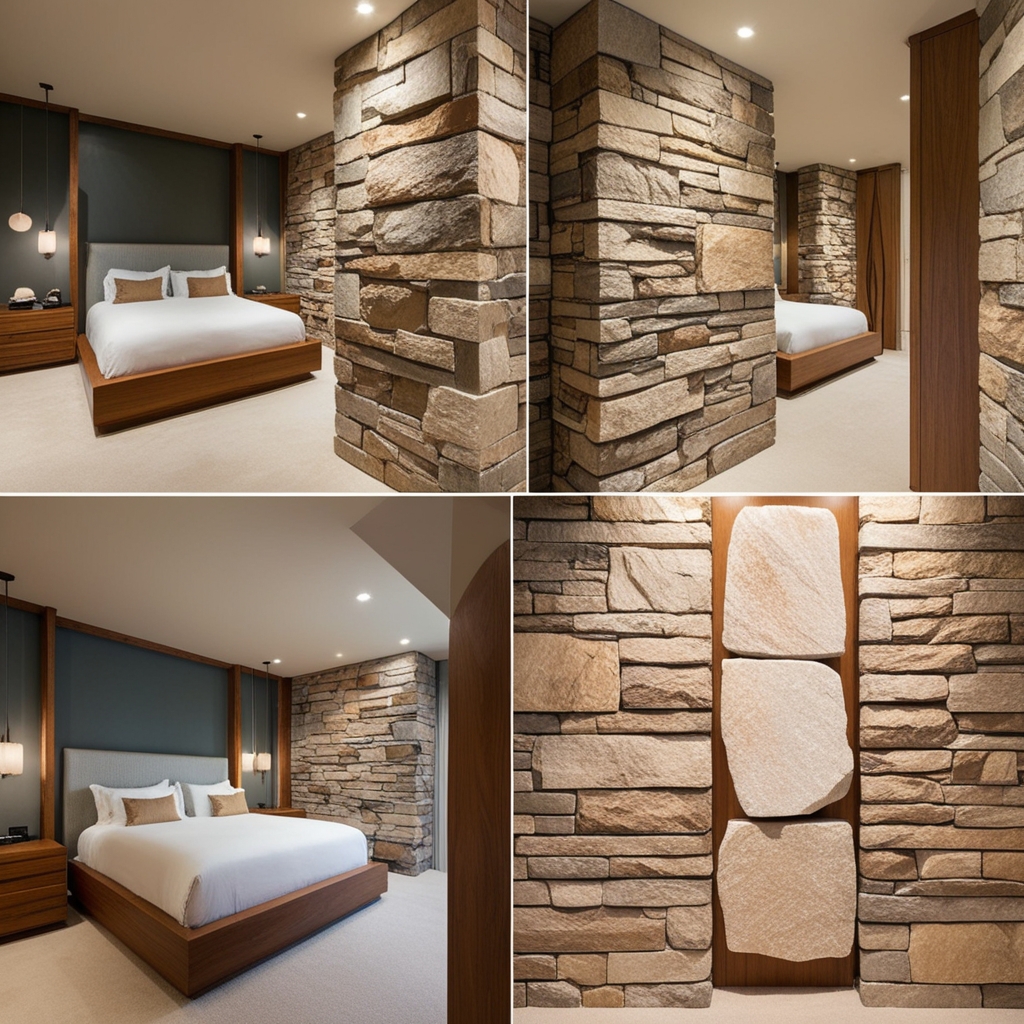 Stone Wall Interior Design Ideas - Best solution from Paintit.ai - 4