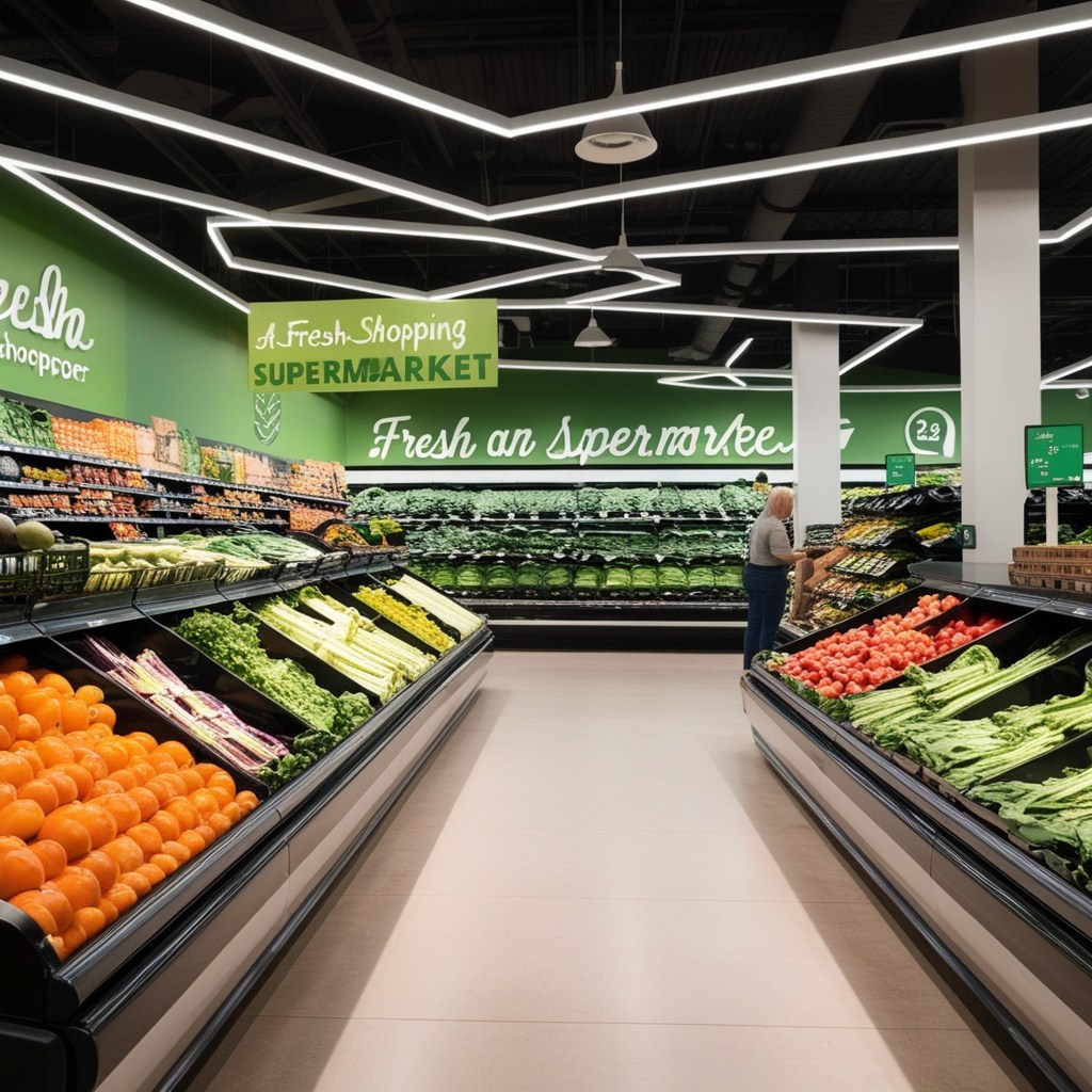 Best Supermarket Interior Design Ideas - Transform Your Store Today | Paintit.ai - 2